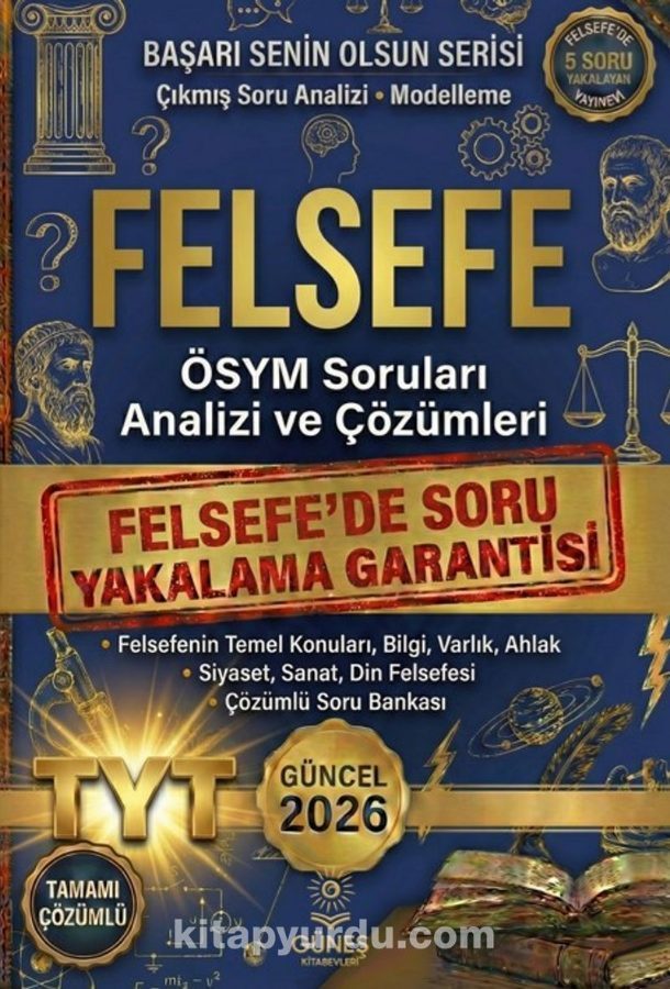 2026 Güncel Felsefe TYT-MSÜ-KPSS-DGS-ALES-AGS kapağı