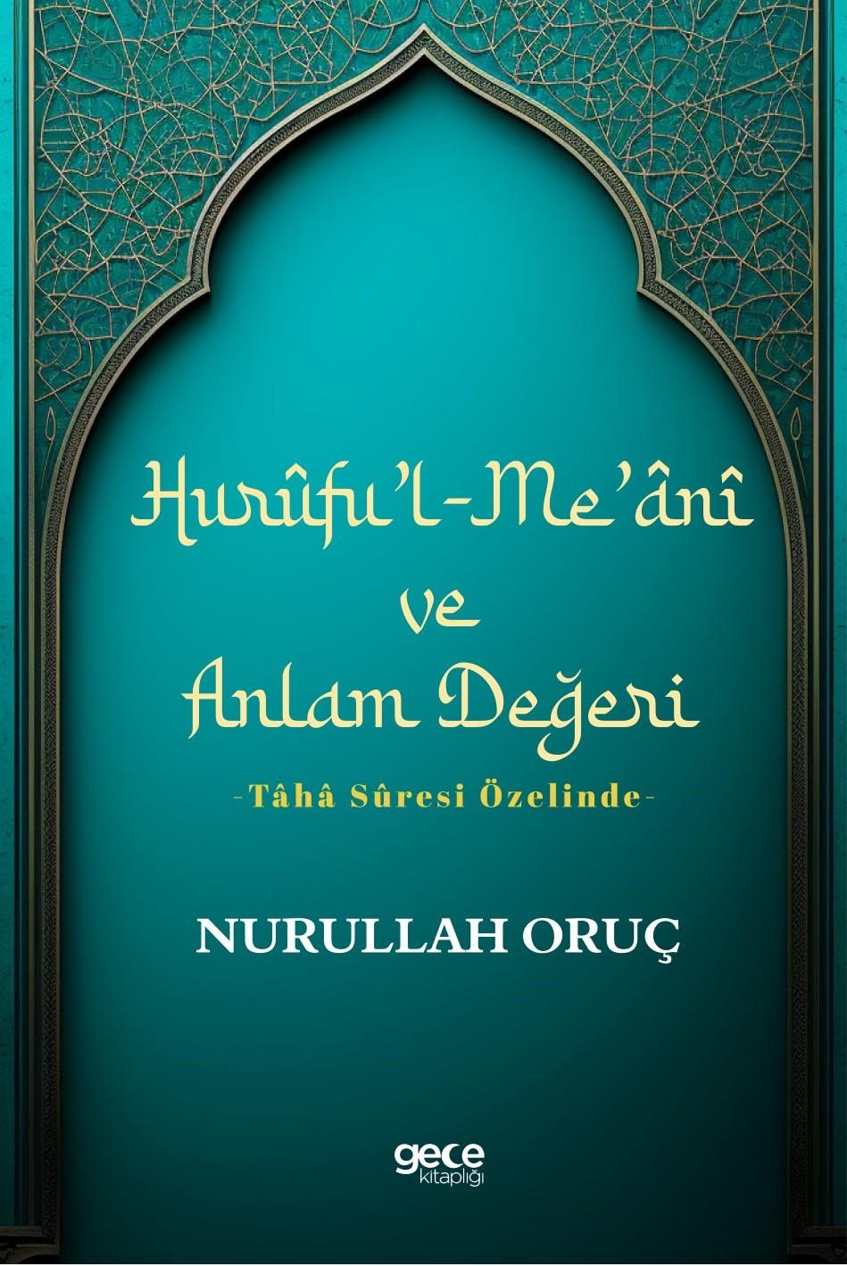 Hurufu'l-Me'ani ve Anlam Değeri kapağı