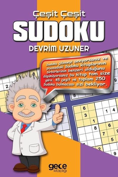 Çeşit Çeşit Sudoku kapağı