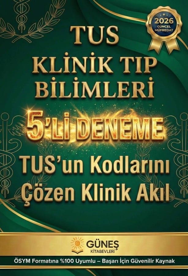 TUS Klinik Tıp Bilimleri 5'li Deneme kapağı