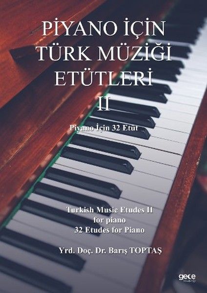 Piyano İçin Türk Müziği Etütleri 2 kapağı