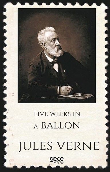 Five Weeks in a Ballon kapağı