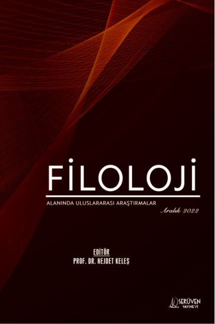 Filoloji Alanında Uluslararası Araştırmalar - Aralık 2022 kapağı