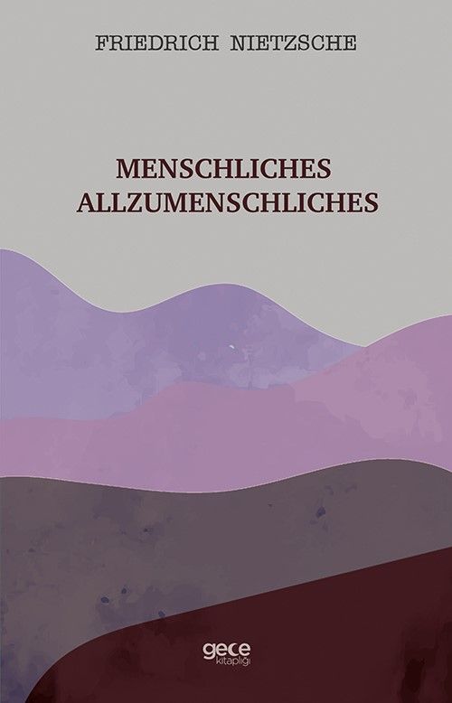 Menschliches Allzumenschliches kapağı