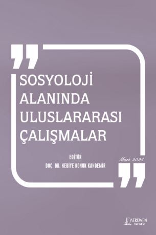Sosyoloji Alanında Uluslararası Çalışmalar - Mart 2024 kapağı