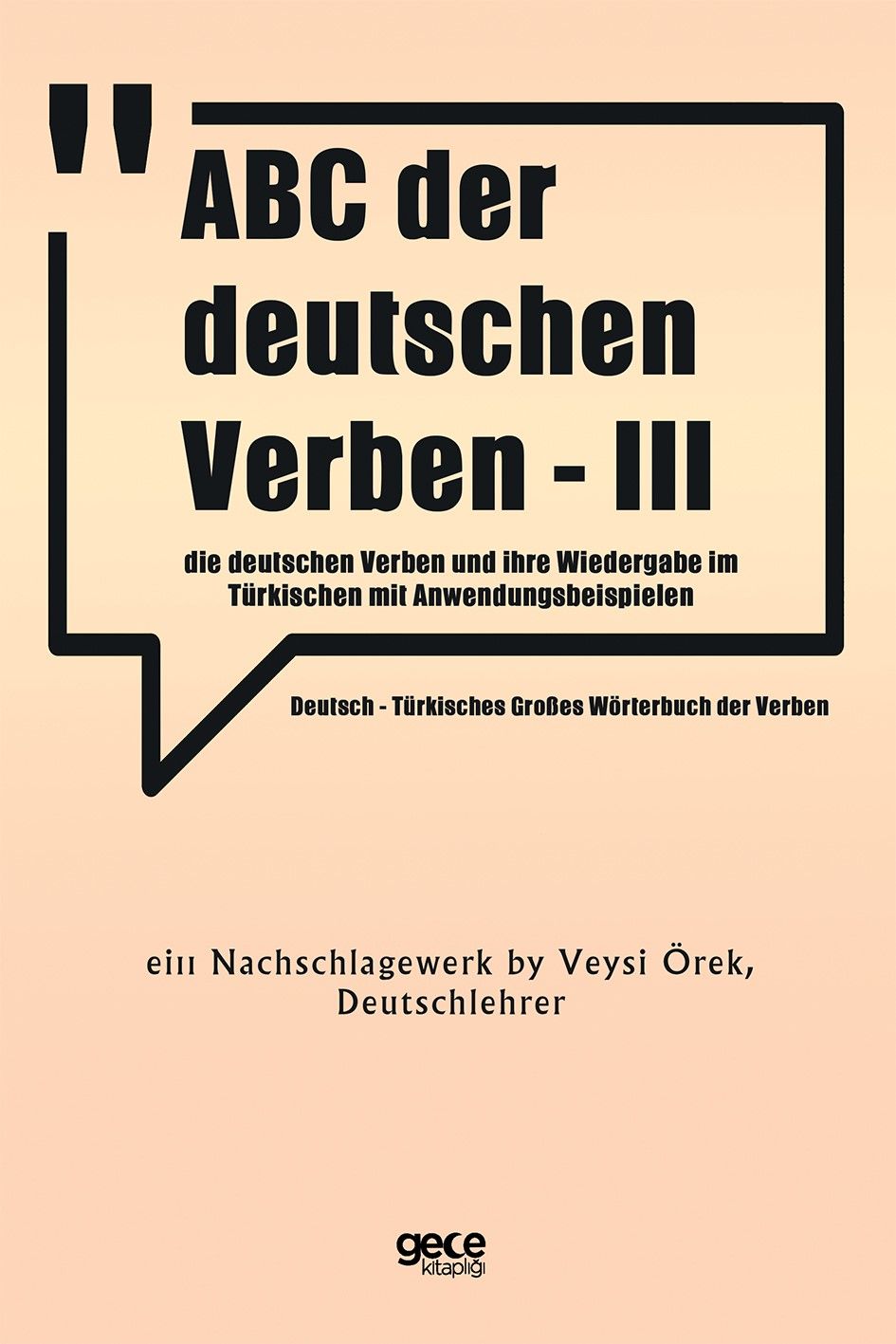 ABC Der Deutschen Verben - 3 kapağı