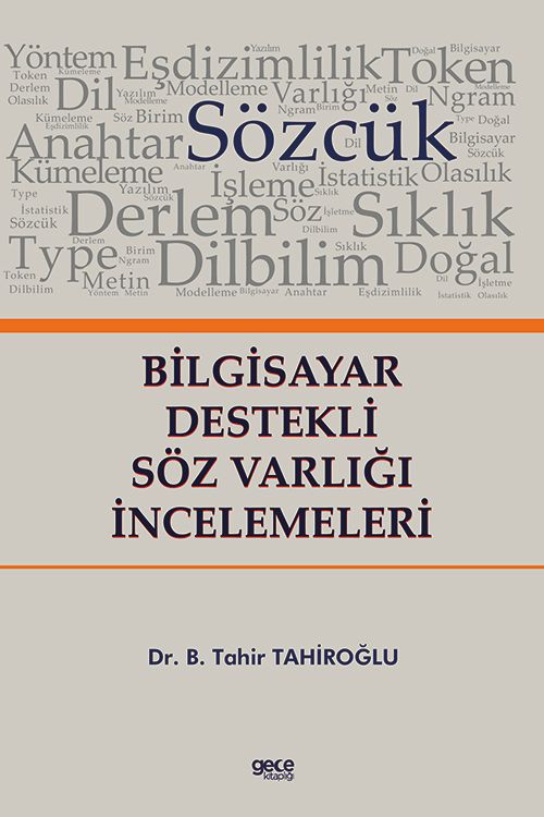 Bilgisayar Destekli Söz Varlığı İncelemeleri kapağı