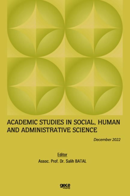 Academic Studies in Social, Human and Administrative Science / December 2022 kapağı