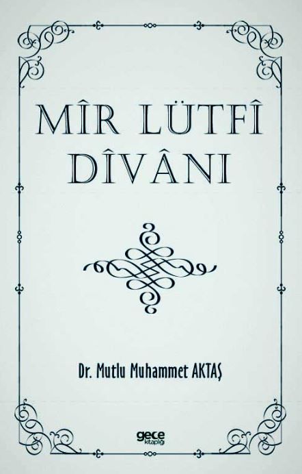 Mir Lütfi Divanı kapağı