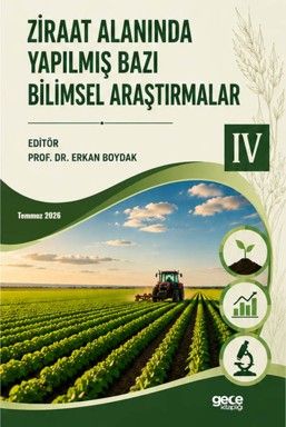 Ziraat Alanında Yapılmış Bazı Bilimsel Araştırmalar IV kapağı