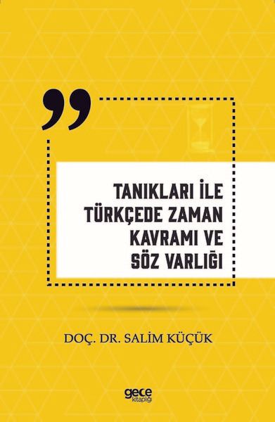 Tanıkları İle Türkçede Zaman Kavramı ve Söz Varlığı kapağı