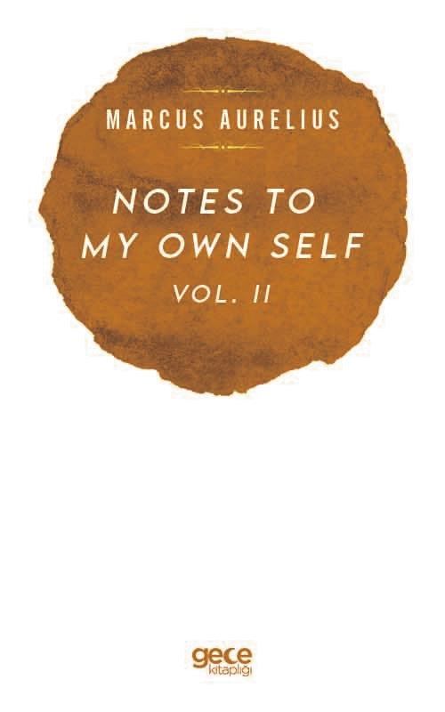 Notes To My Own Self Vol.2 kapağı