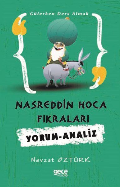 Nasrettin Hoca Fıkraları Yorum - Analiz kapağı