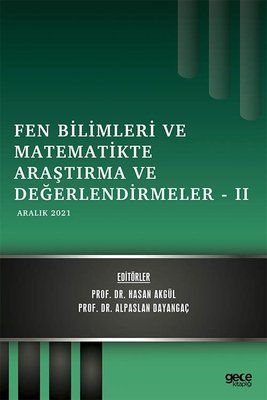 Fen Bilimleri ve Matematikte Araştırma ve Değerlendirmeler 2 kapağı