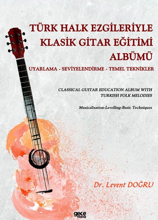 Türk Halk Ezgileriyle Klasik Gitar Eğitimi Albümü kapağı
