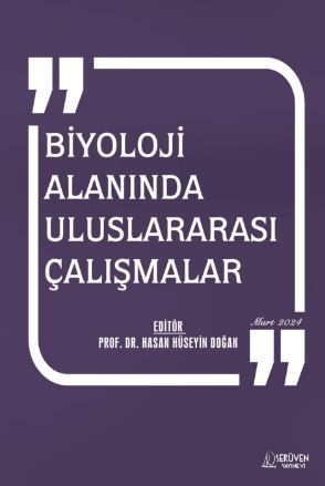 Biyoloji Alanında Uluslararası Çalışmalar kapağı