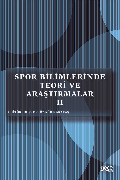 Spor Bilimlerinde Teori ve Araştırmalar 2 kapağı