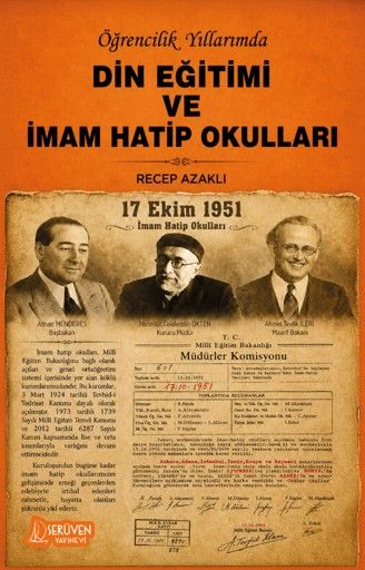 Öğrencilik Yıllarımda Din Eğitimi ve İmam Hatip Okulları kapağı
