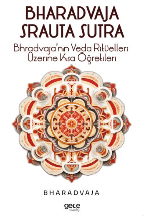 Bharadvaja Srauta Sutra kapağı