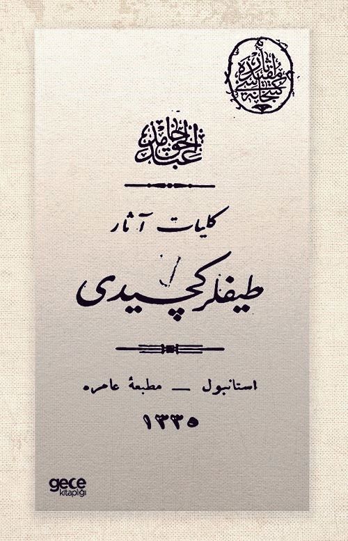 Tayflar Geçidi (Osmanlıca) kapağı