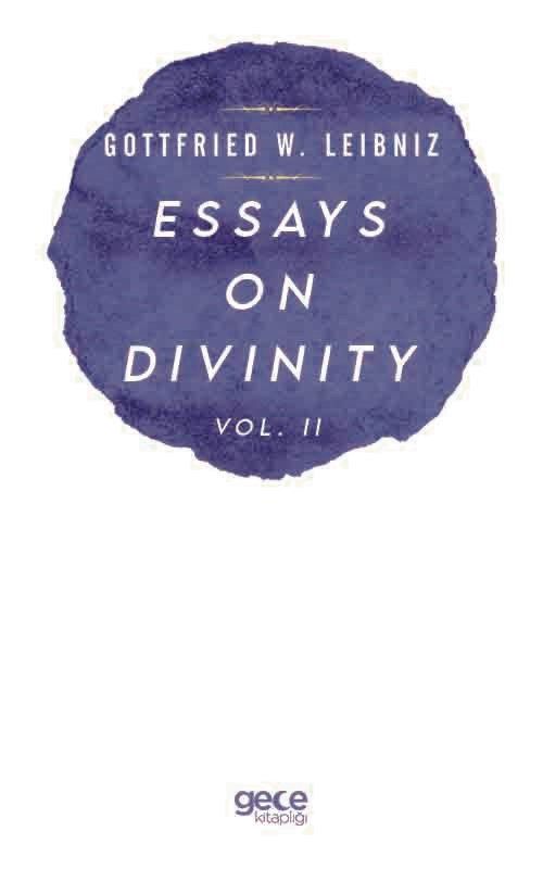 Essays On Divinity Vol. 2 kapağı