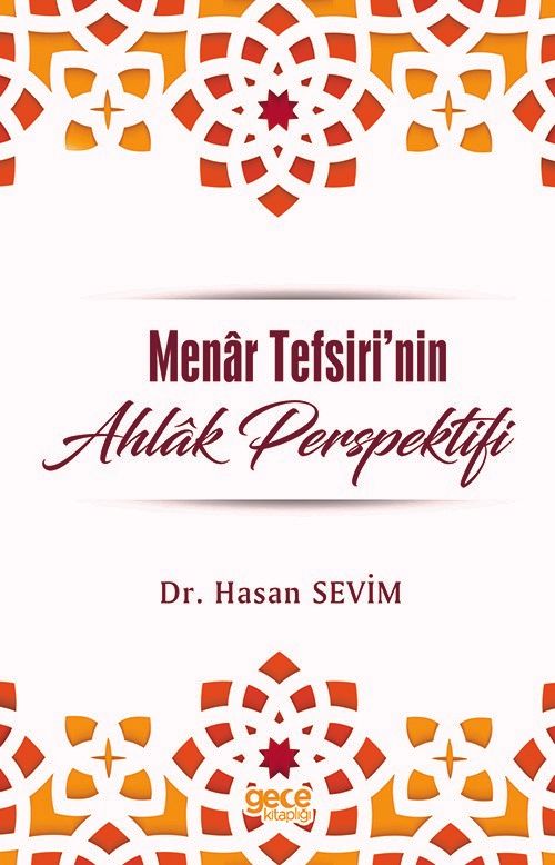 Menar Tefsirinde Ahlak Perspektifi kapağı