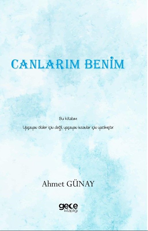 Canlarım Benim kapağı