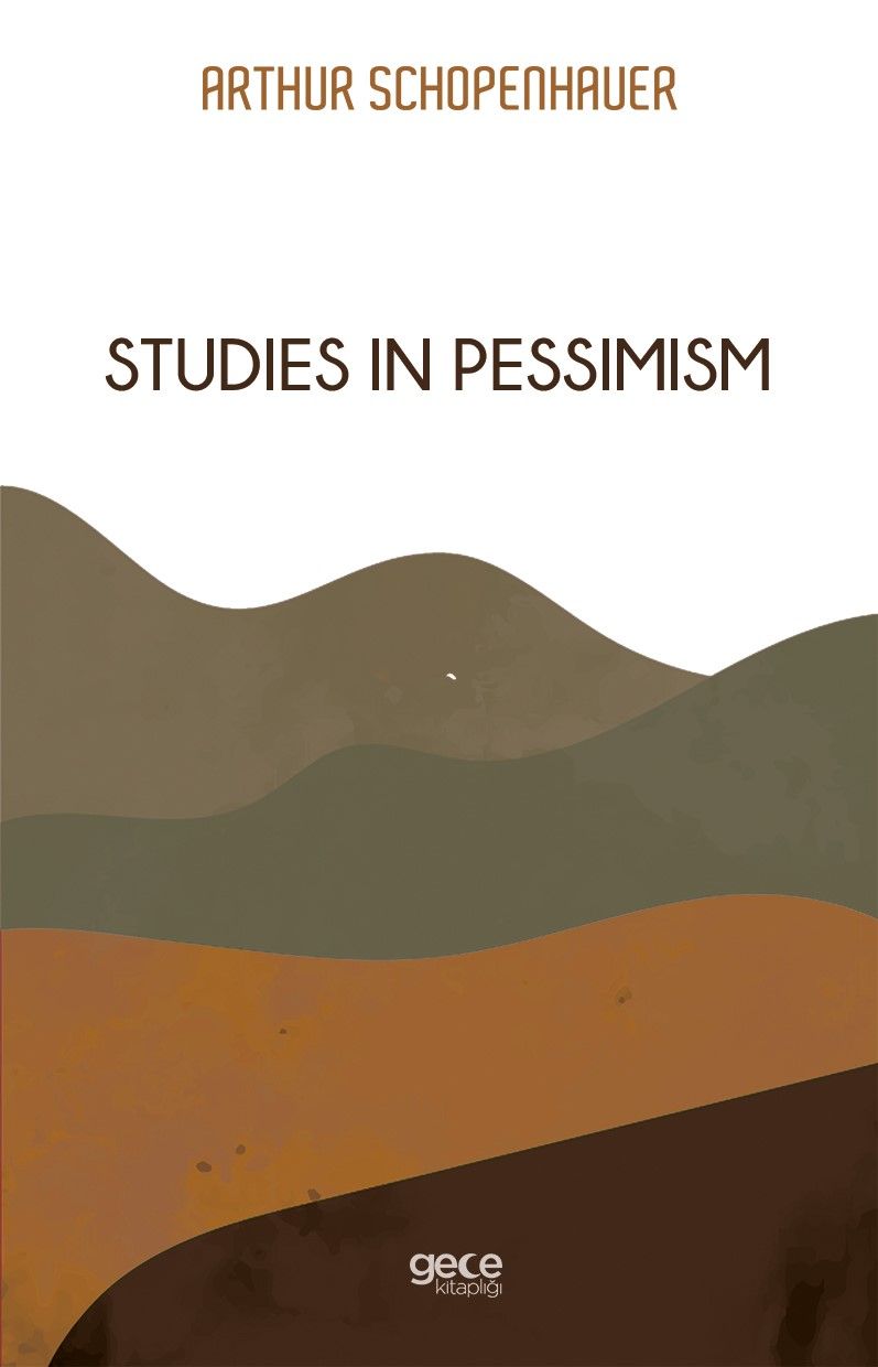 Studies in Pessimism kapağı