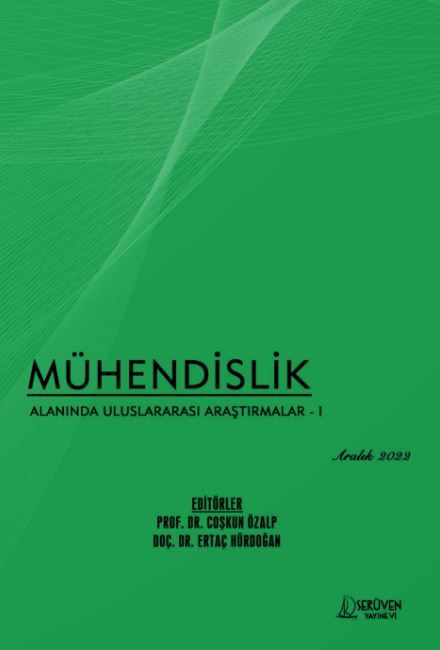 Mühendislik Alanında Uluslararası Araştırmalar - 1 - Aralık 2022 kapağı