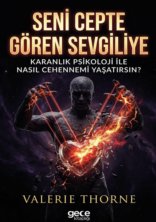 Seni Cepte Gören Sevgiliye Karanlık Psikoloji ile Nasıl Cehennemi Yaşatırsın? kapağı