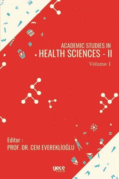 Academic Studies in Health Sciences - 2 Vol 1 kapağı