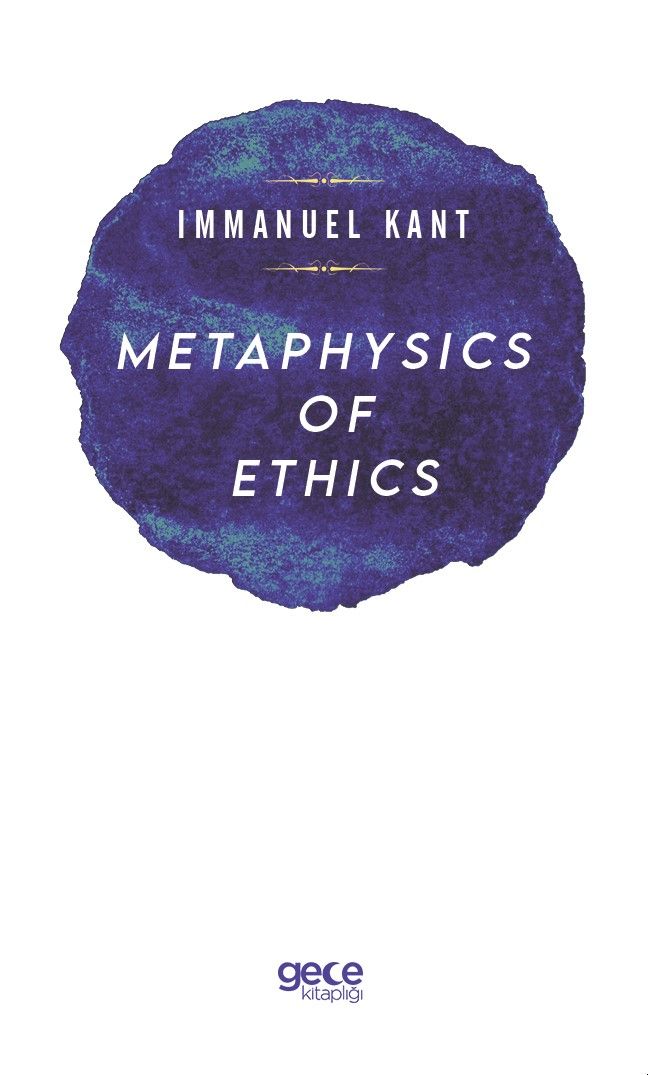 Metaphysics Of Ethics kapağı