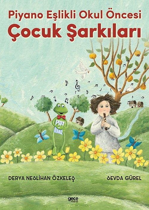 Piyano Eşlikli Okul Öncesi Çocuk Şarkıları kapağı