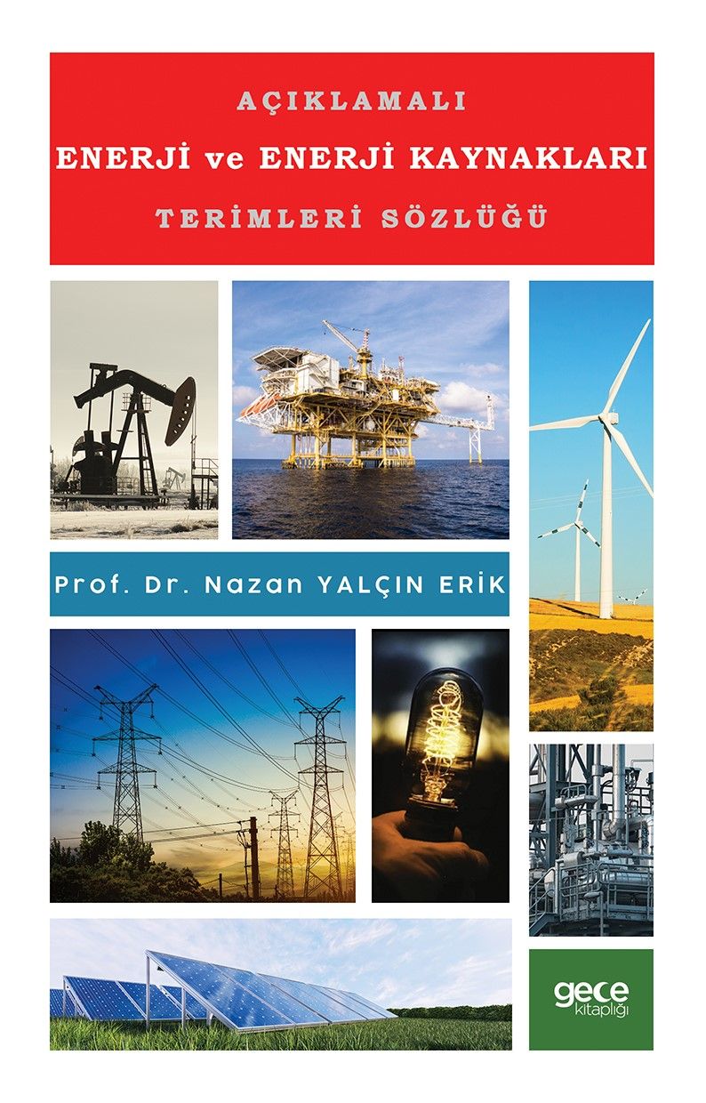 Açıklamalı Enerji ve Enerji Kaynakları Terimleri Sözlüğü kapağı