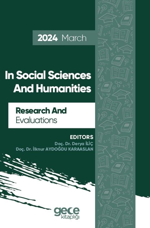 Research And Evaluations In Social Sciences And Humanities - 2024 March kapağı