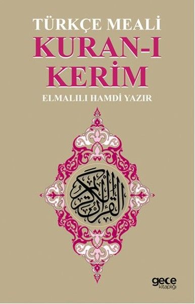Kuran-ı Kerim Türkçe Meali kapağı
