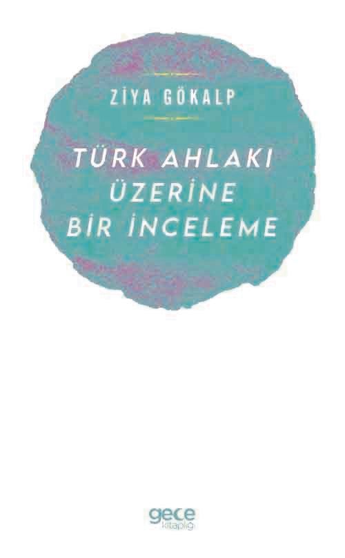 Türk Ahlakı Üzerine Bir İnceleme kapağı
