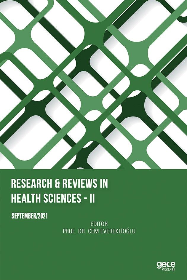 Research Reviews in Health Sciences II kapağı