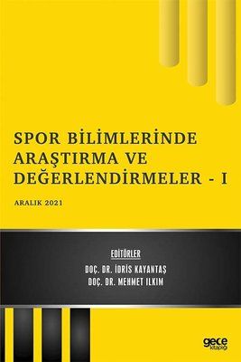 Spor Bilimlerinde Araştırma ve Değerlendirmeler 1 kapağı