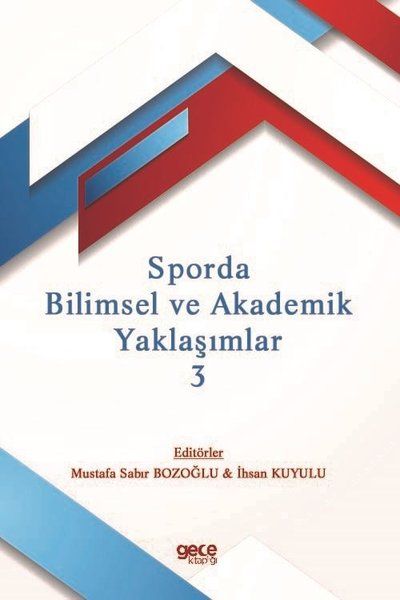 Sporda Bilimsel ve Akademik Yaklaşımlar 3 kapağı