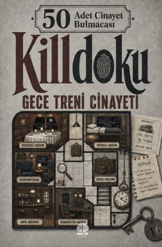 50 Cinayet Bulmacası Killdoku Gece Treni Cinayeti