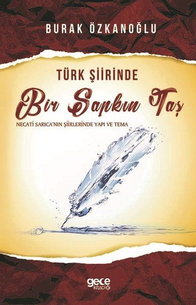 Türk Şiirinde Bir Sapkın Taş kapağı
