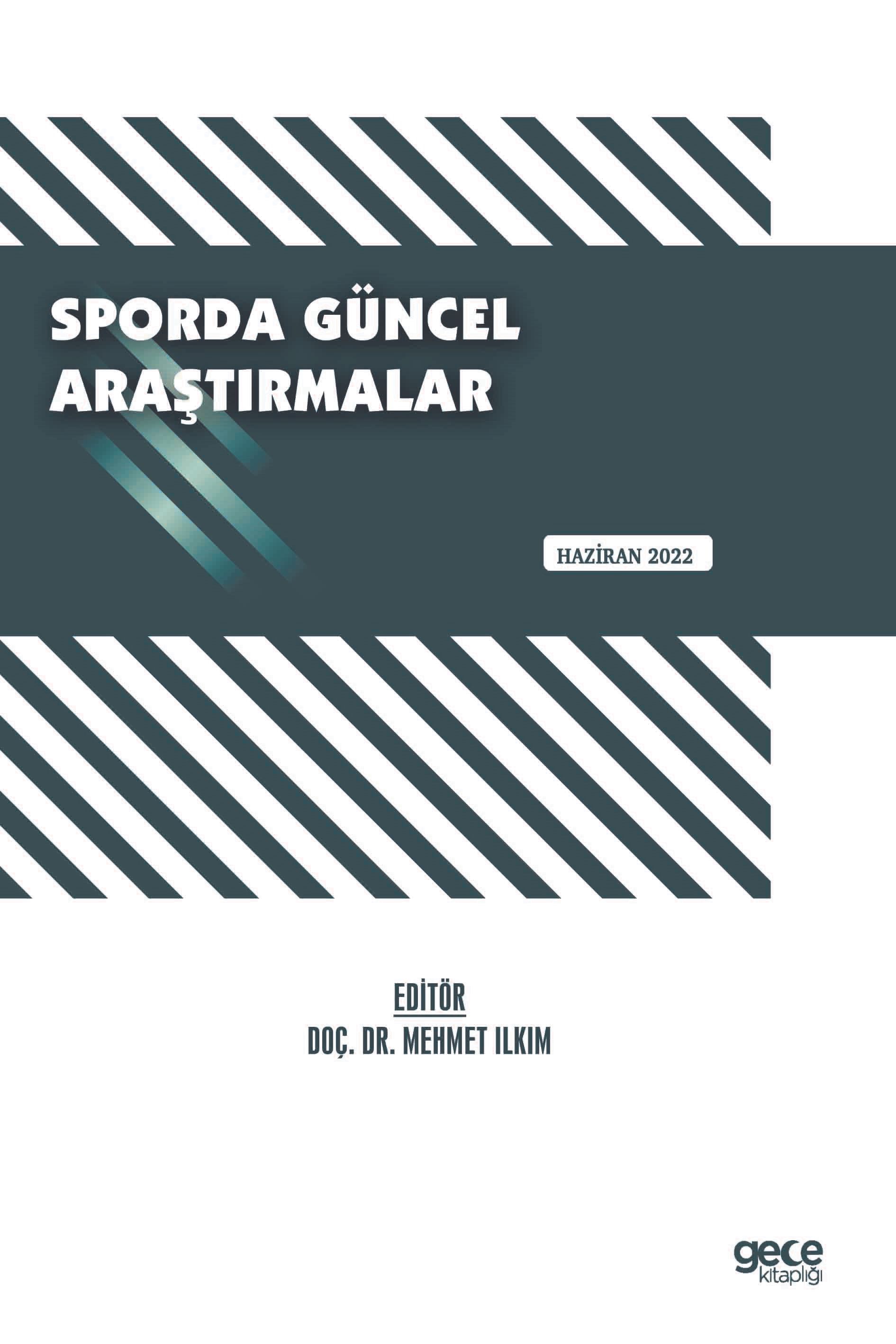 Sporda Güncel Araştırmalar / Haziran 2022 kapağı