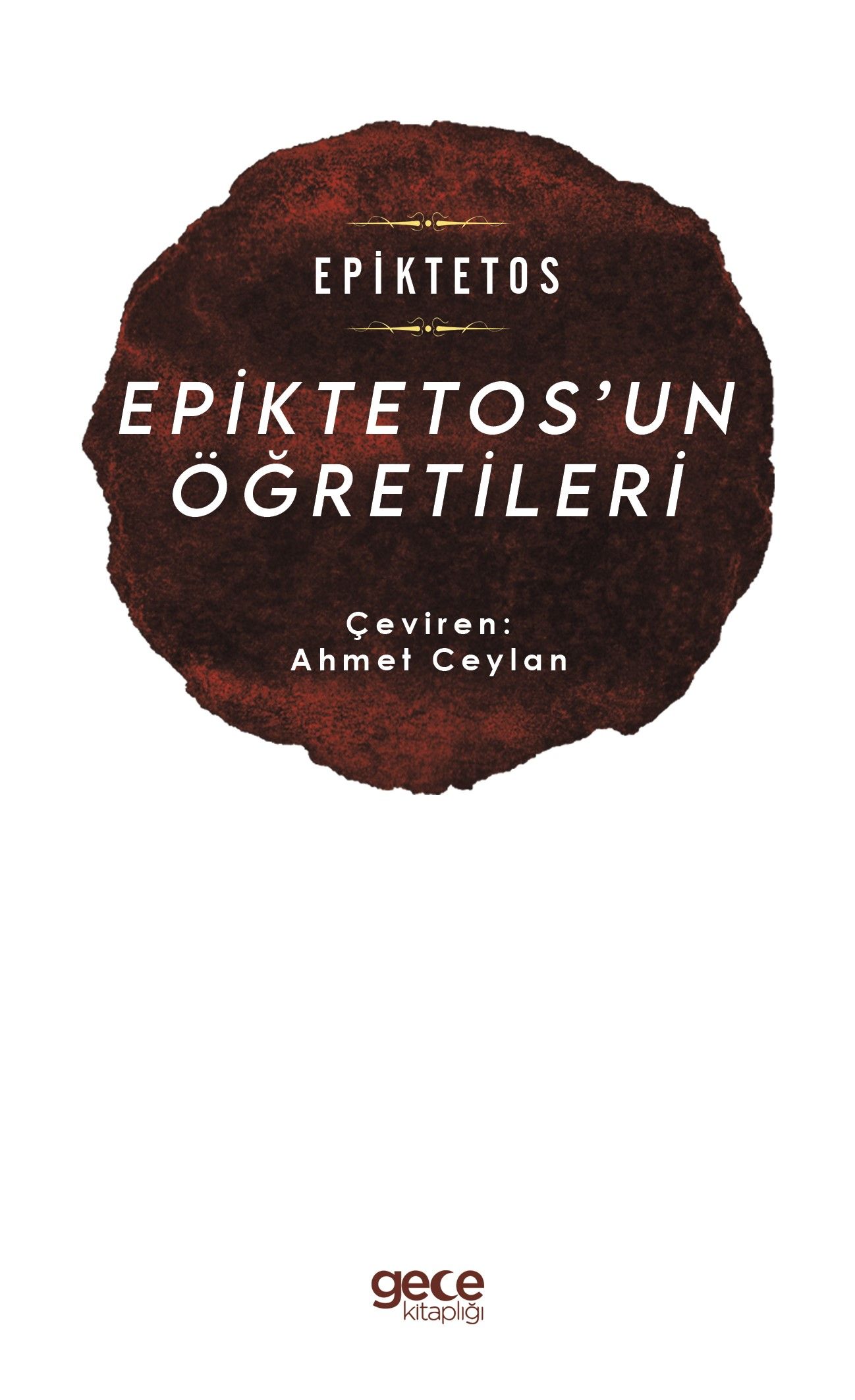 Epiktetos’un Öğretileri kapağı