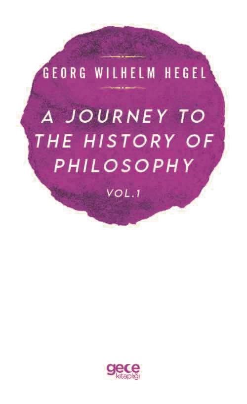 A Journey to the History of Philosophy Vol. 1 kapağı