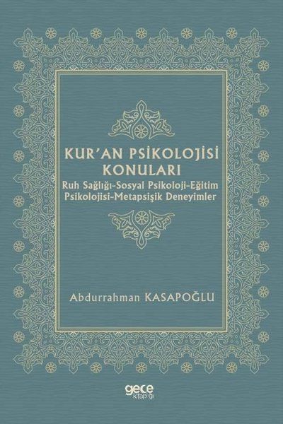 Kur’an Psikolojisi Konuları kapağı