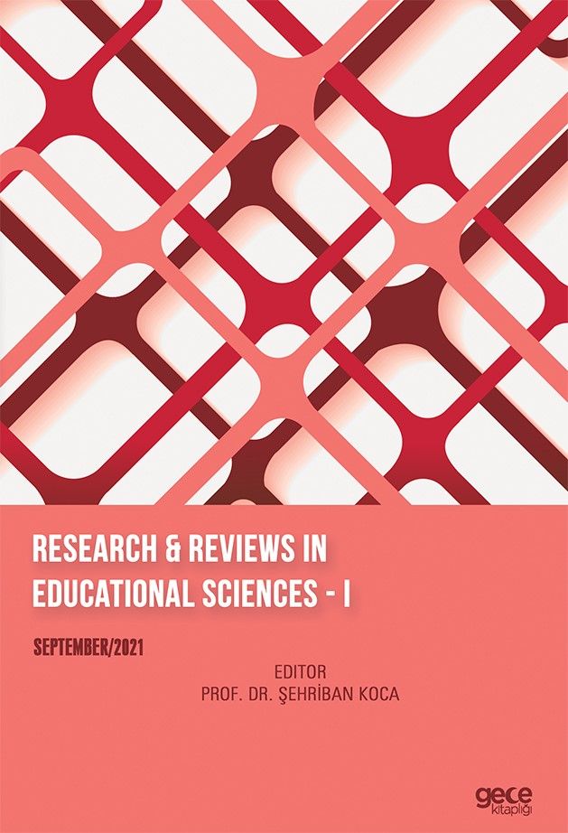 Research Reviews In Educational Sciences I kapağı