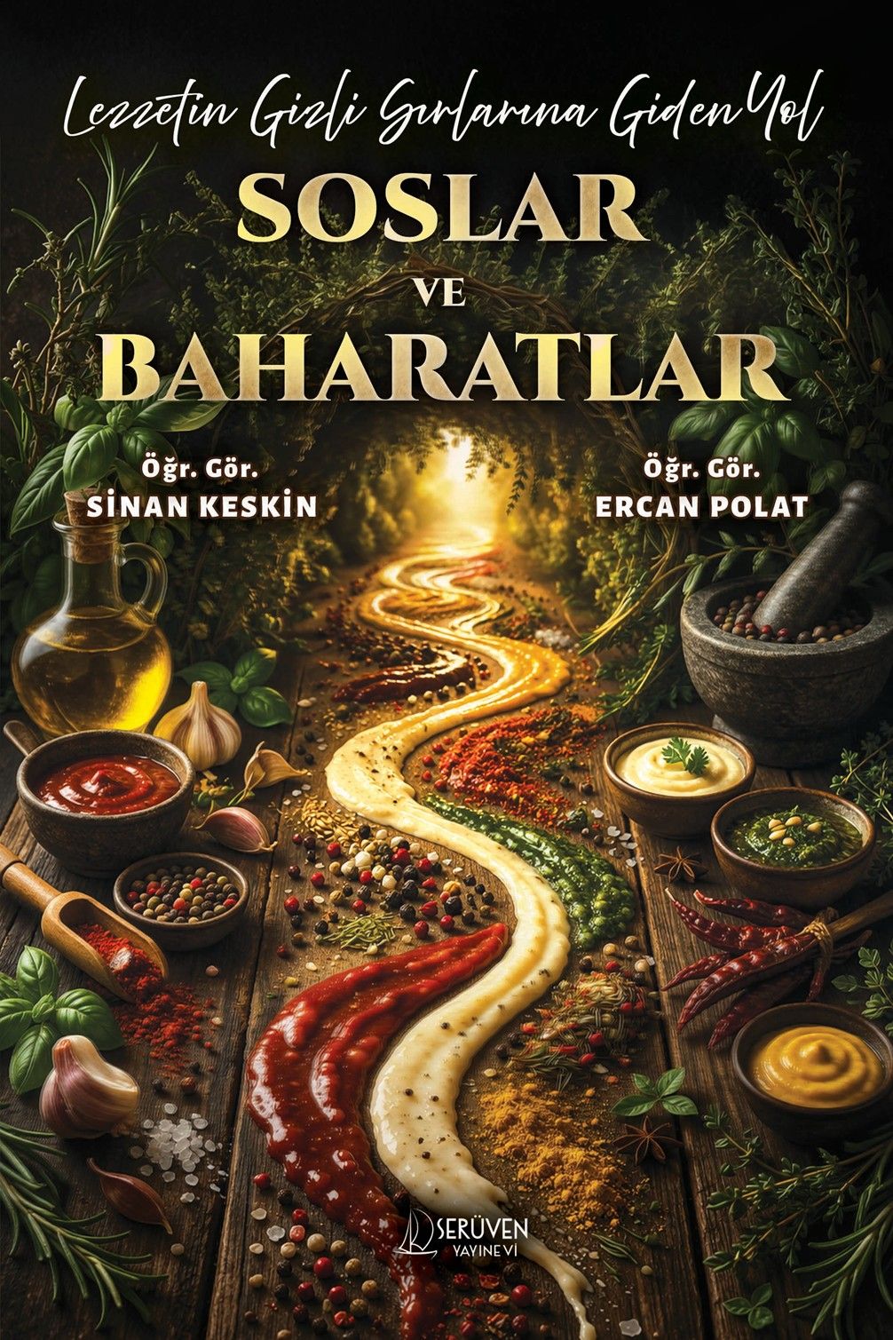 Lezzetin Gizli Sırlarına Giden Yol Soslar ve Baharatlar kapağı