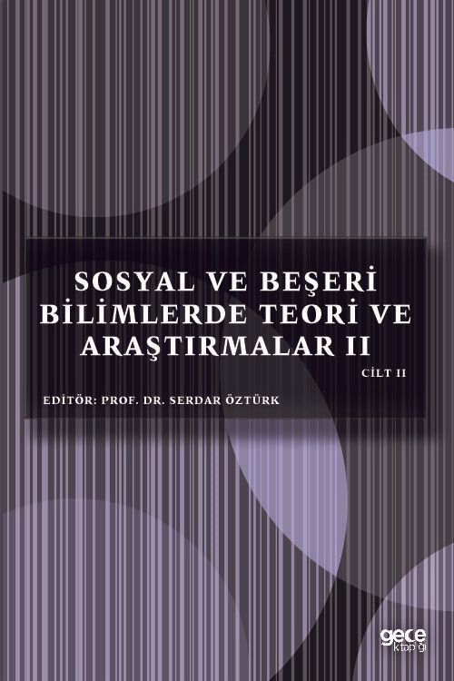 Sosyal ve Beşeri Bilimlerde Teori ve Araştırmalar 2 Cilt 2 kapağı
