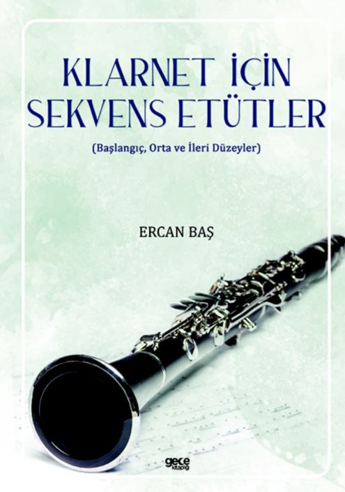 Klarnet için Sekvens Etütler kapağı